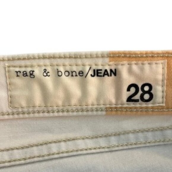 Rag & Bone Goetz print geometric skinny jeans size 28 - Picture 8 of 9